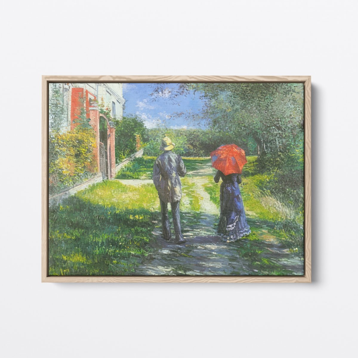 Strolling Together | Gustave Caillebotte | Ave Legato Art Prints