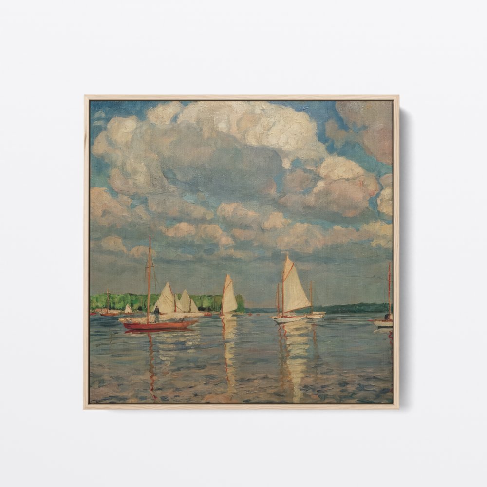 Summer Sailing | Philipp Franck | Ave Legato | Canvas Art Prints | Vintage Artwork