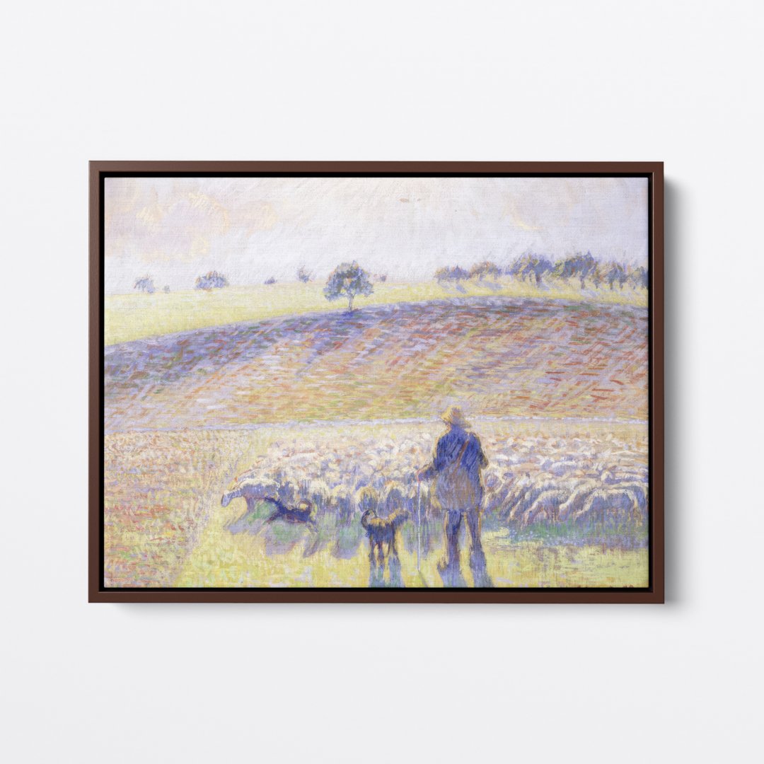 Sun Shines on the Faithful Shepherd | Camille Pissarro | Ave Legato | Canvas Art Prints | Vintage Artwork