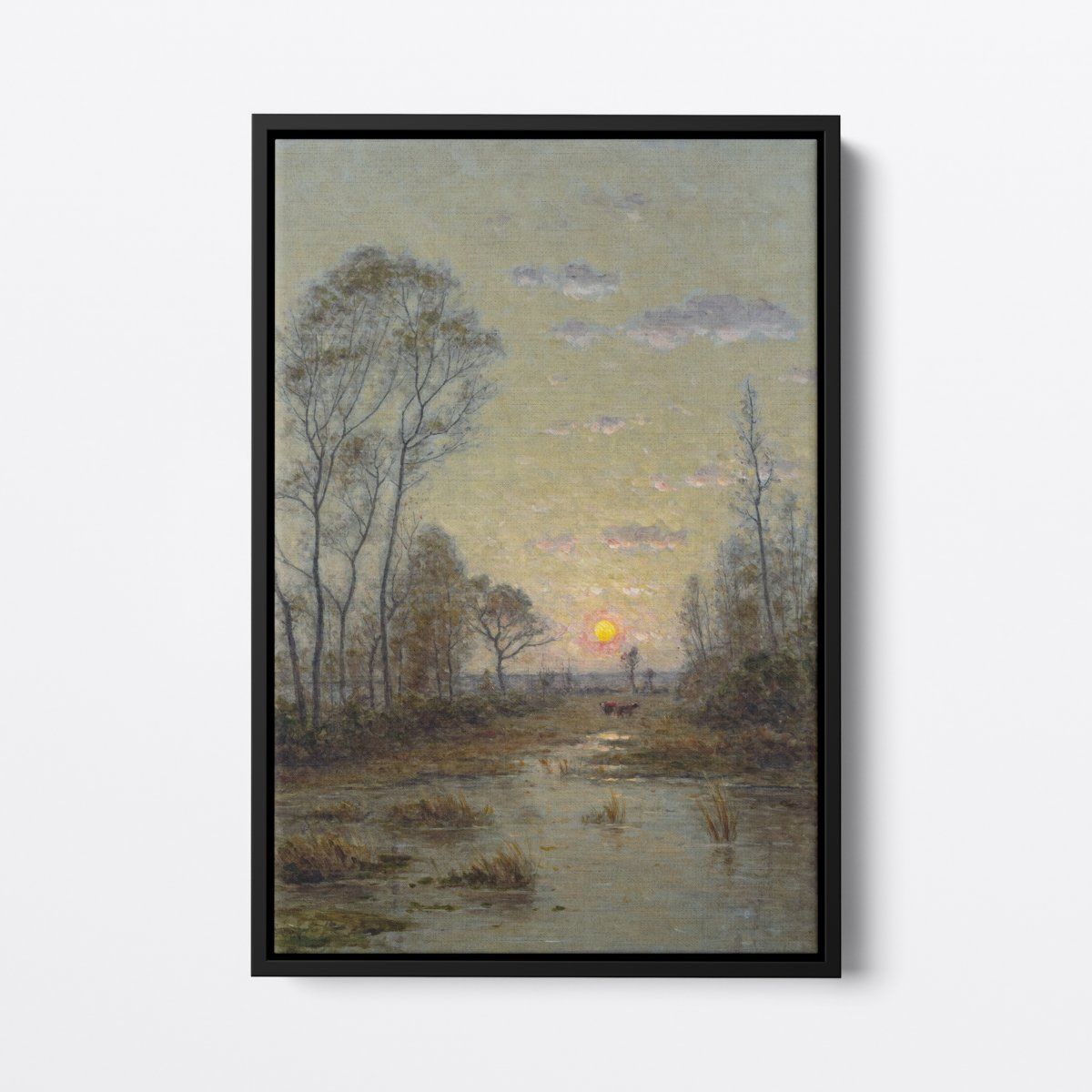 Tangerine Evening Sunset | Per Ekström | Ave Legato | Canvas Art Prints | Vintage Artwork