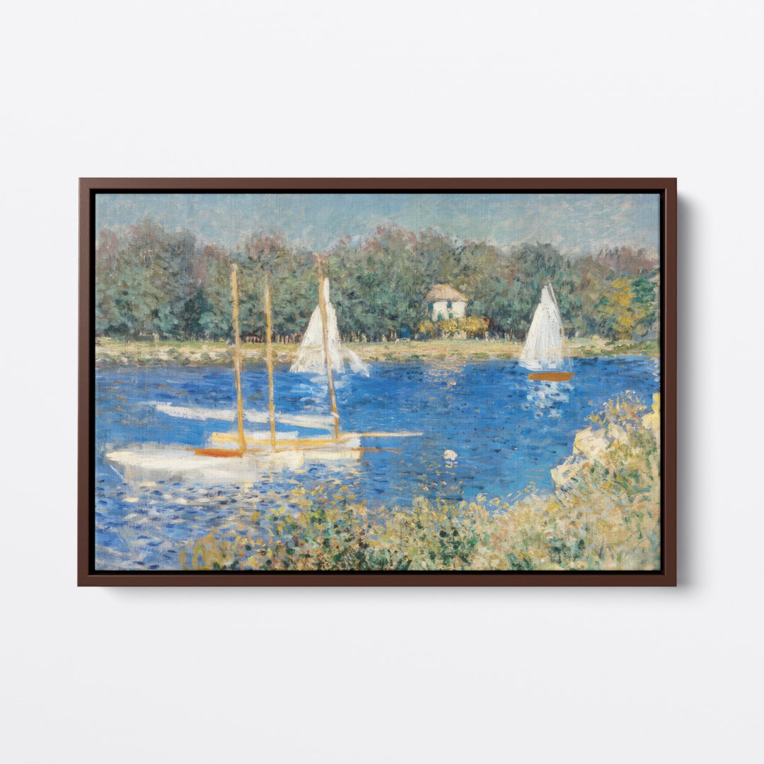 The Basin at Argenteuil | Claude Monet | Ave Legato | Canvas Art Prints | Vintage Artwork