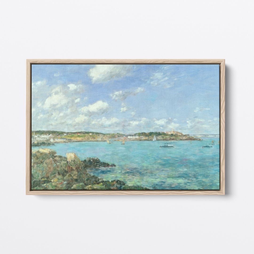 The Bay of Douarnenez (1897) | Eugène Boudin | Ave Legato | Canvas Art Prints | Vintage Artwork