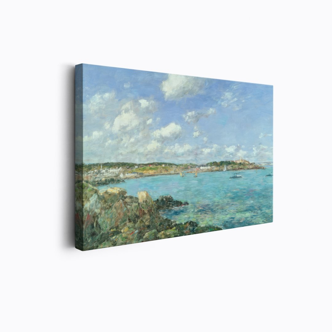 The Bay of Douarnenez (1897) | Eugène Boudin | Ave Legato | Canvas Art Prints | Vintage Artwork