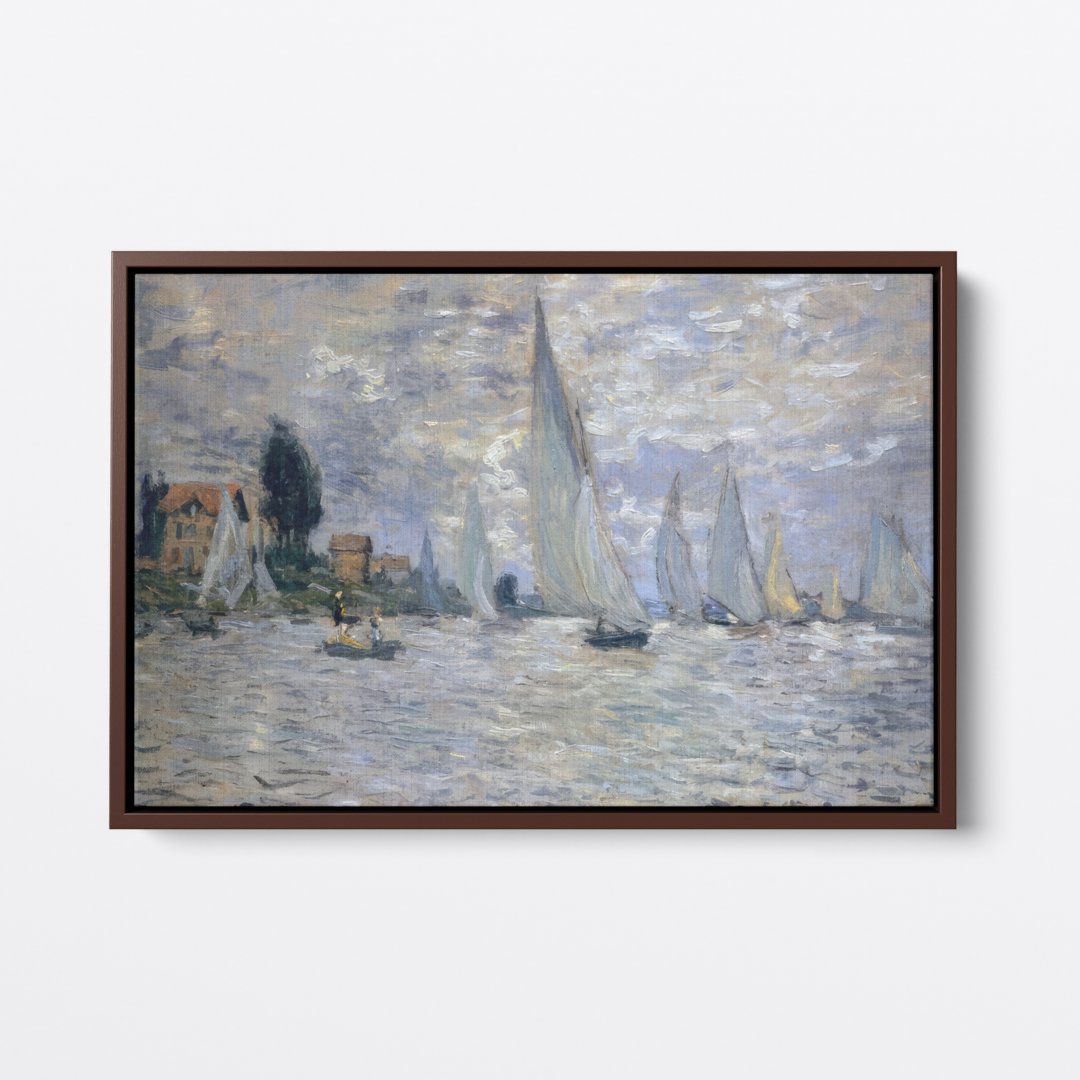 The Boats, Regatta at Argenteuil | Claude Monet | Ave Legato | Canvas Art Prints | Vintage Artwork