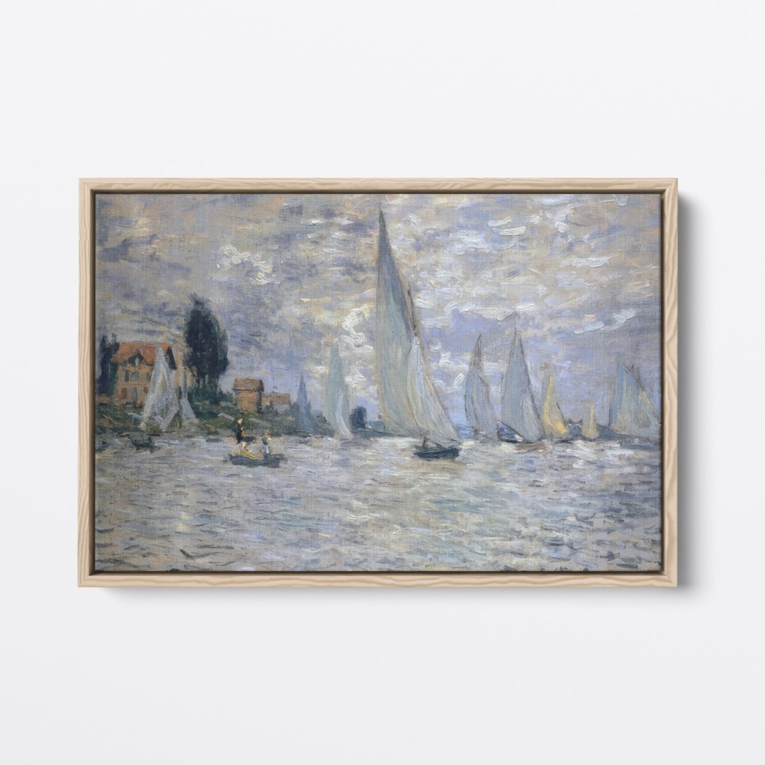 The Boats, Regatta at Argenteuil | Claude Monet | Ave Legato | Canvas Art Prints | Vintage Artwork