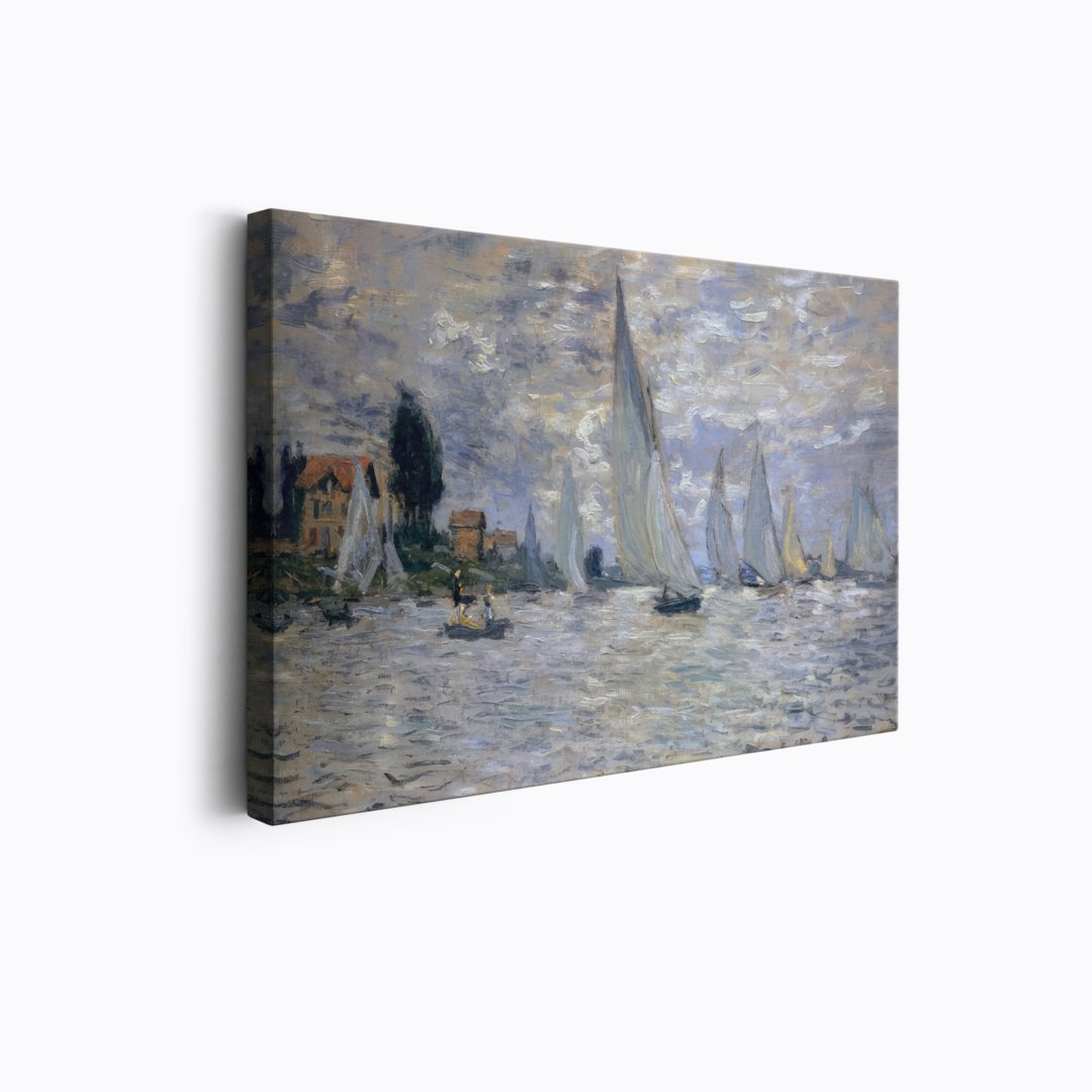 The Boats, Regatta at Argenteuil | Claude Monet | Ave Legato Art Prints