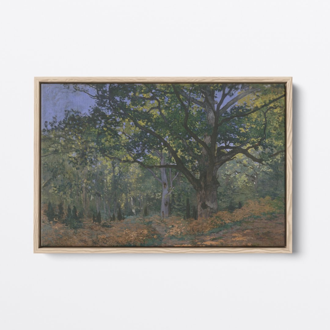 The Bodmer Oak, Fontainbleau Forest | Claude Monet | Ave Legato | Canvas Art Prints | Vintage Artwork