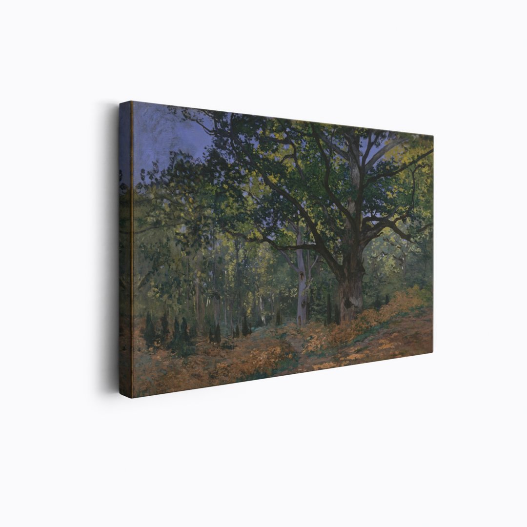 The Bodmer Oak, Fontainbleau Forest | Claude Monet | Ave Legato | Canvas Art Prints | Vintage Artwork
