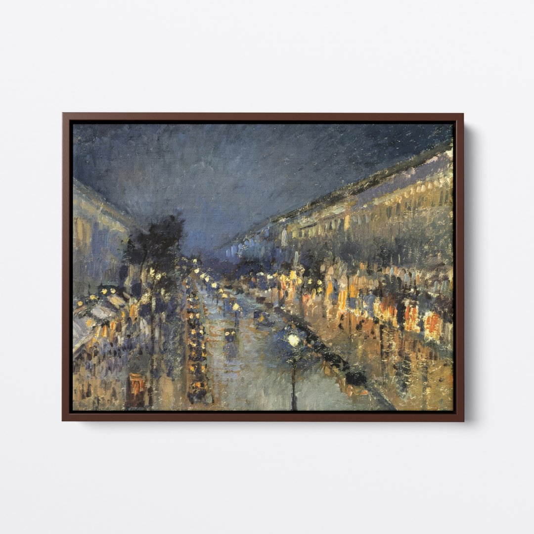 The Boulevard | Camille Pissarro | Ave Legato | Canvas Art Prints | Vintage Artwork