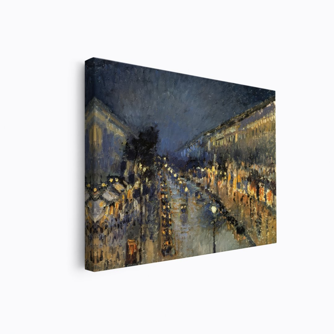 The Boulevard | Camille Pissarro | Ave Legato | Canvas Art Prints | Vintage Artwork