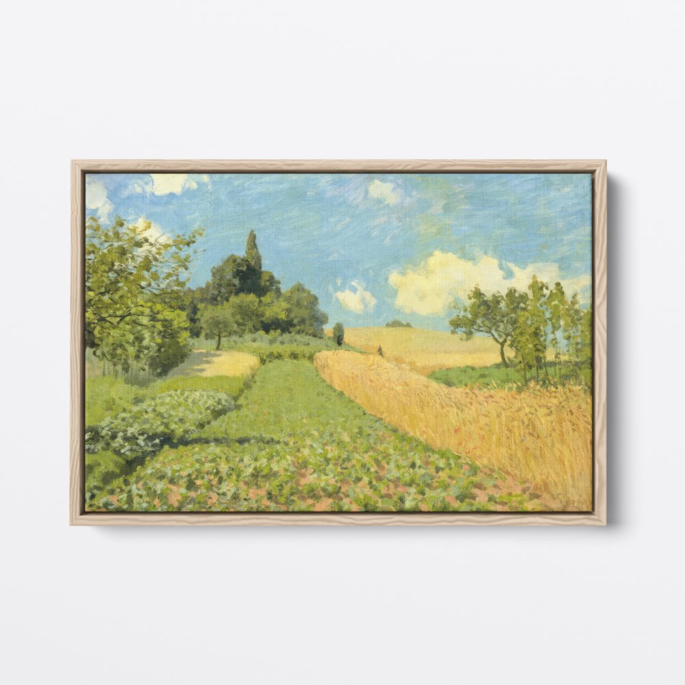 The Cornfield | Alfred Sisley | Ave Legato | Canvas Art Prints | Vintage Artwork
