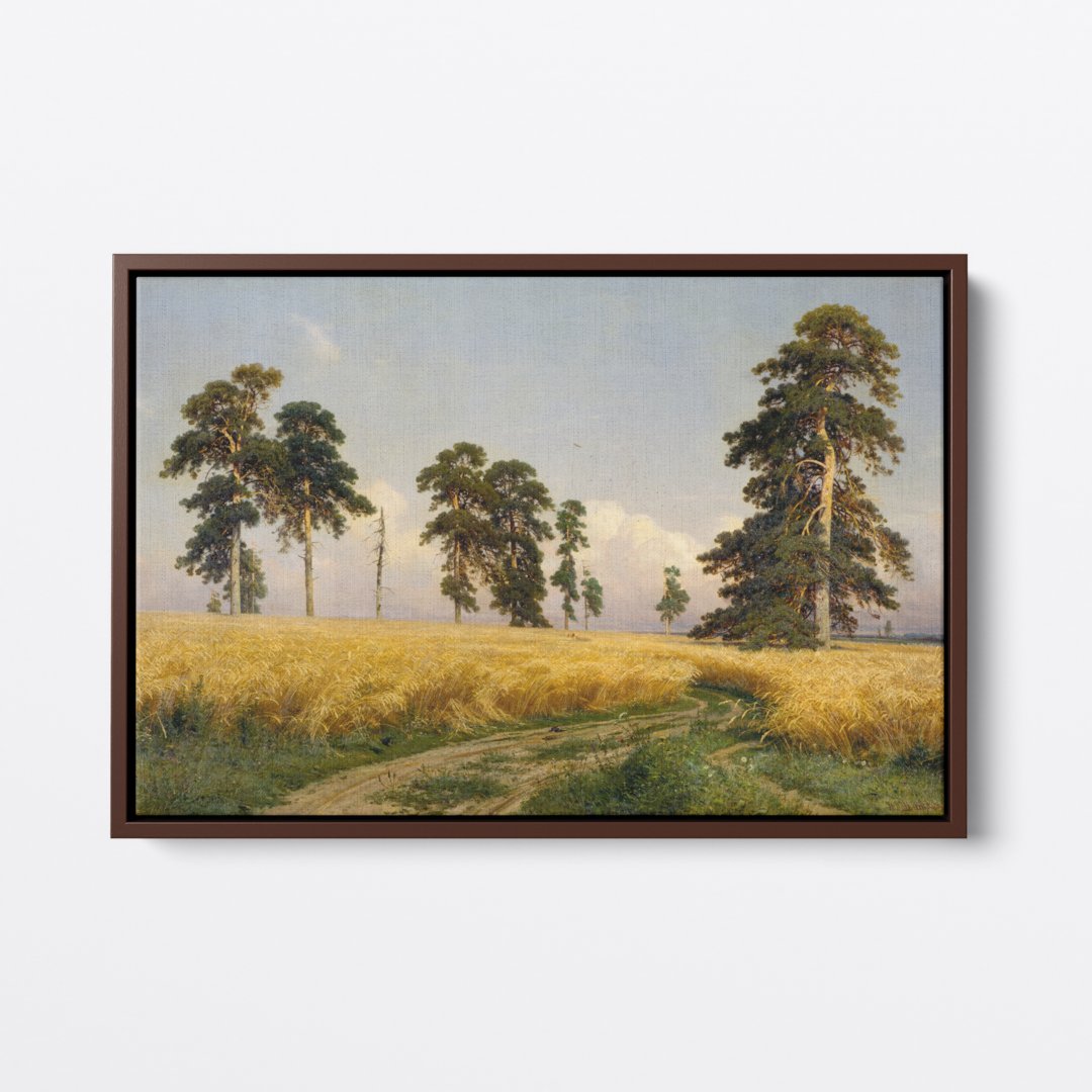 The Fields of Wheat | Ivan Shishkin | Ave Legato | Canvas Art Prints | Vintage Artwork