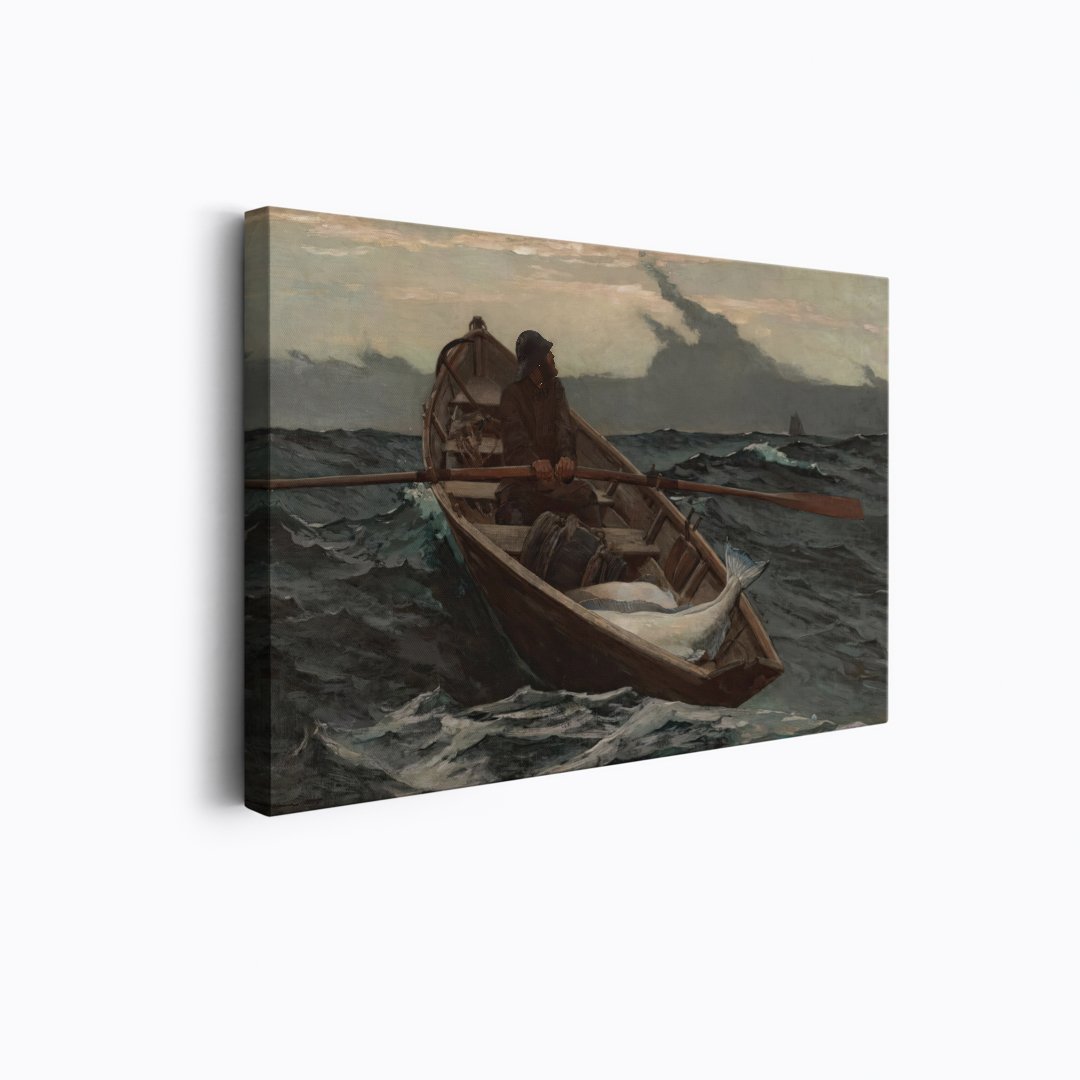 The Fog Warning | Winslow Homer | Ave Legato | Canvas Art Prints | Vintage Artwork