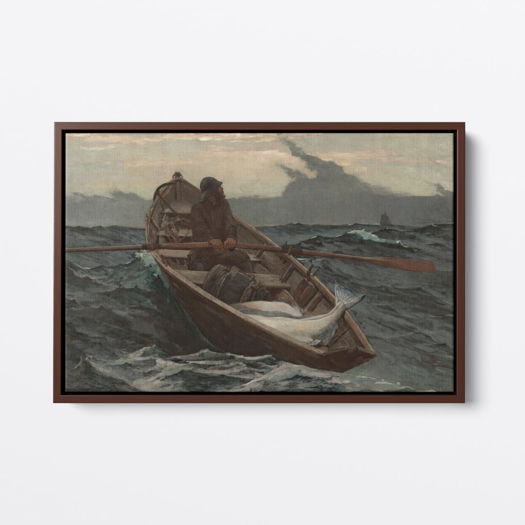 The Fog Warning | Winslow Homer | Ave Legato | Canvas Art Prints | Vintage Artwork