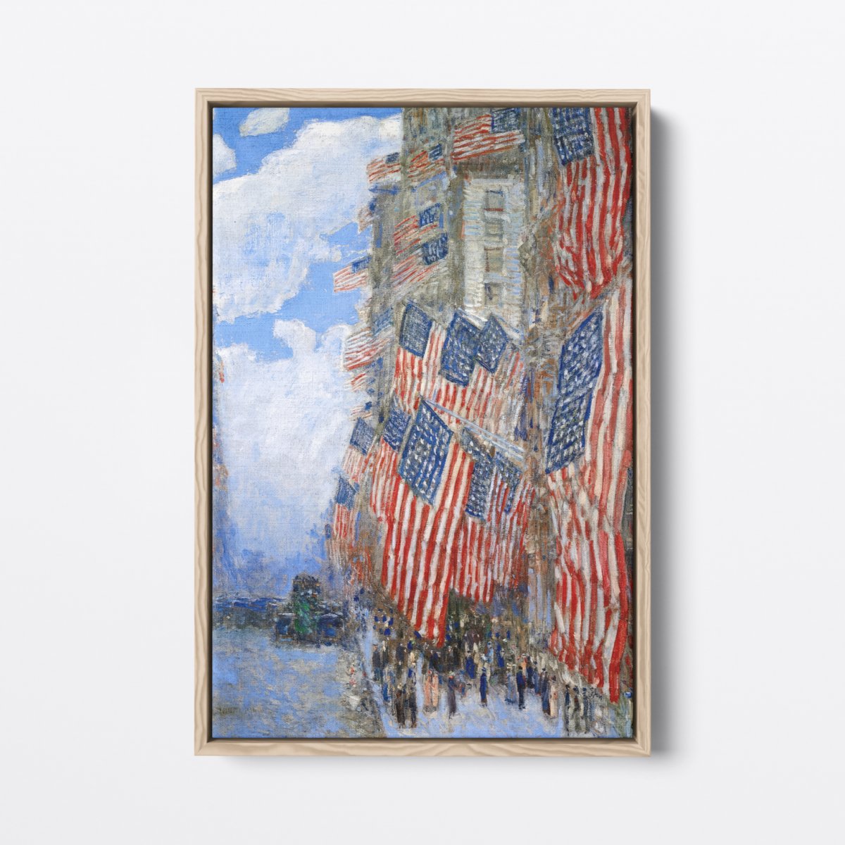 The Fourth of July | Childe Hassam | Ave Legato | Canvas Art Prints | Vintage Artwork