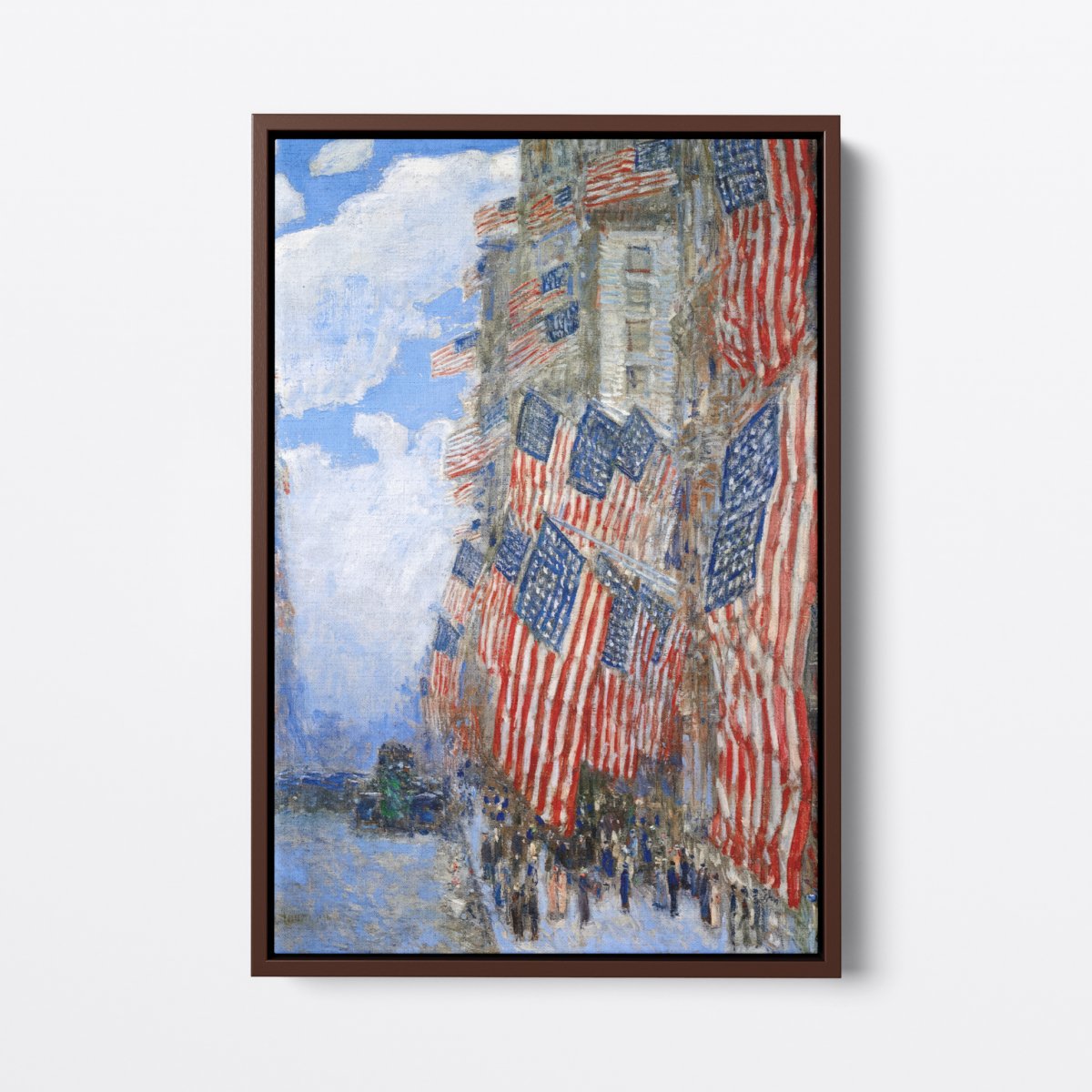 The Fourth of July | Childe Hassam | Ave Legato | Canvas Art Prints | Vintage Artwork