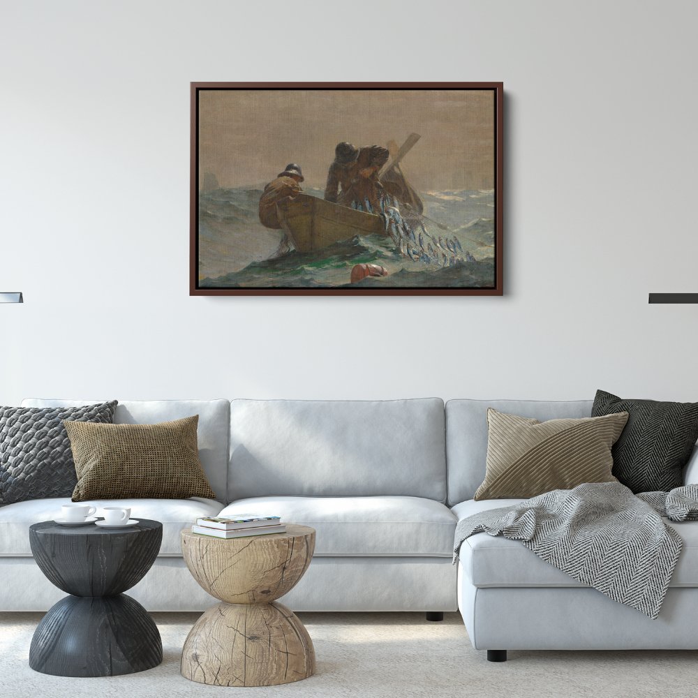 The Herring Net | Winslow Homer | Ave Legato | Canvas Art Prints | Vintage Artwork