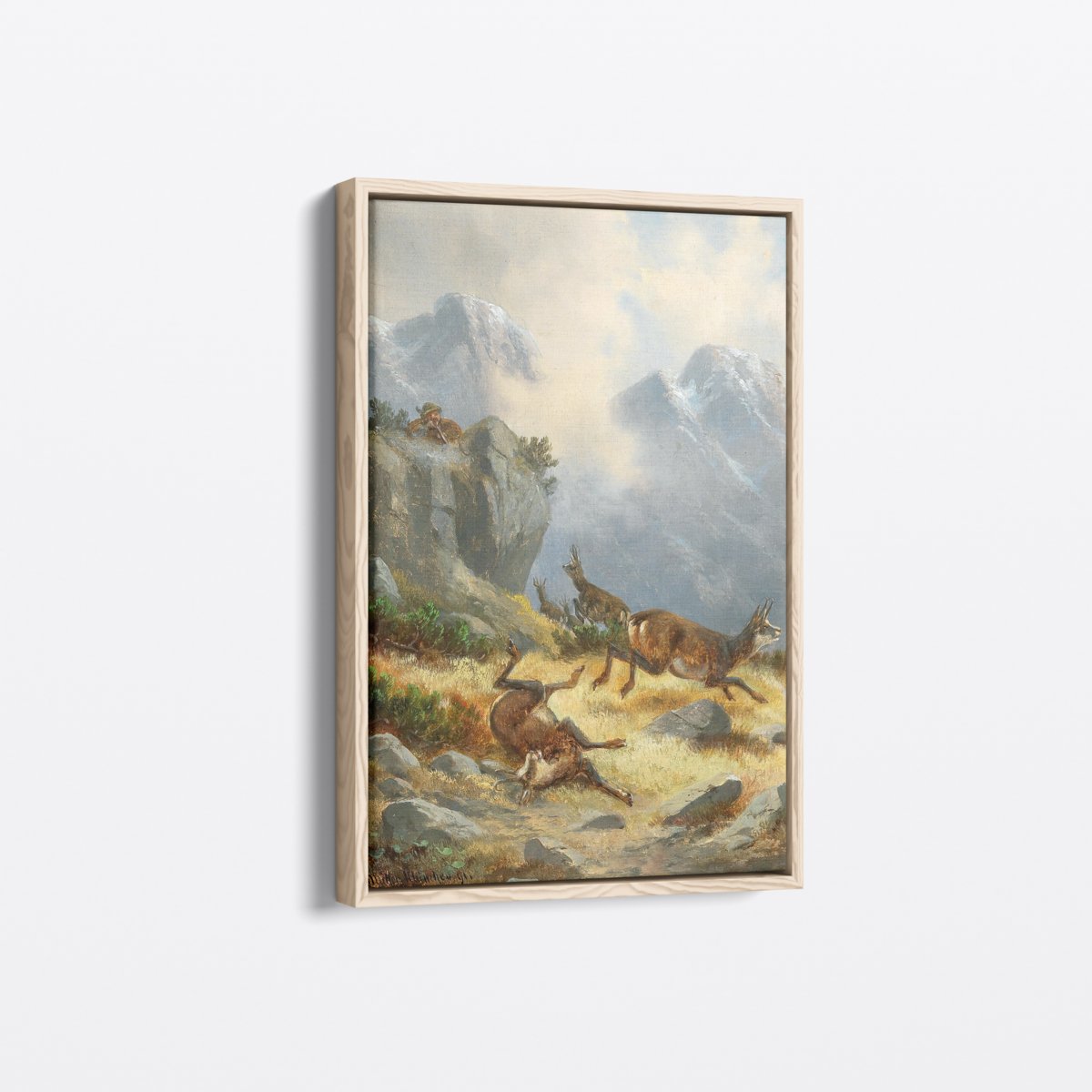 The Hunt | Moritz Müller | Ave Legato | Canvas Art Prints | Vintage Artwork