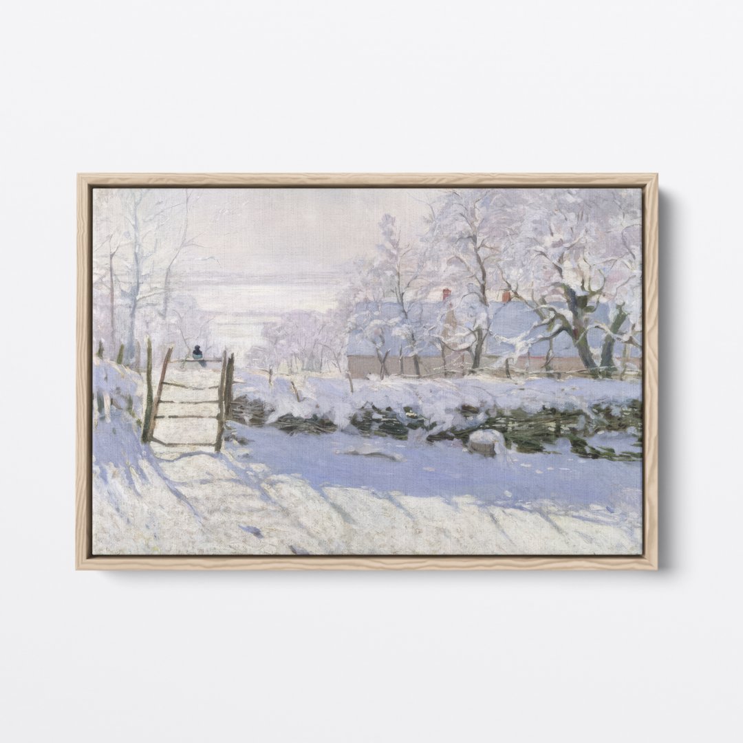 The Magpie | Claude Monet | Ave Legato | Canvas Art Prints | Vintage Artwork