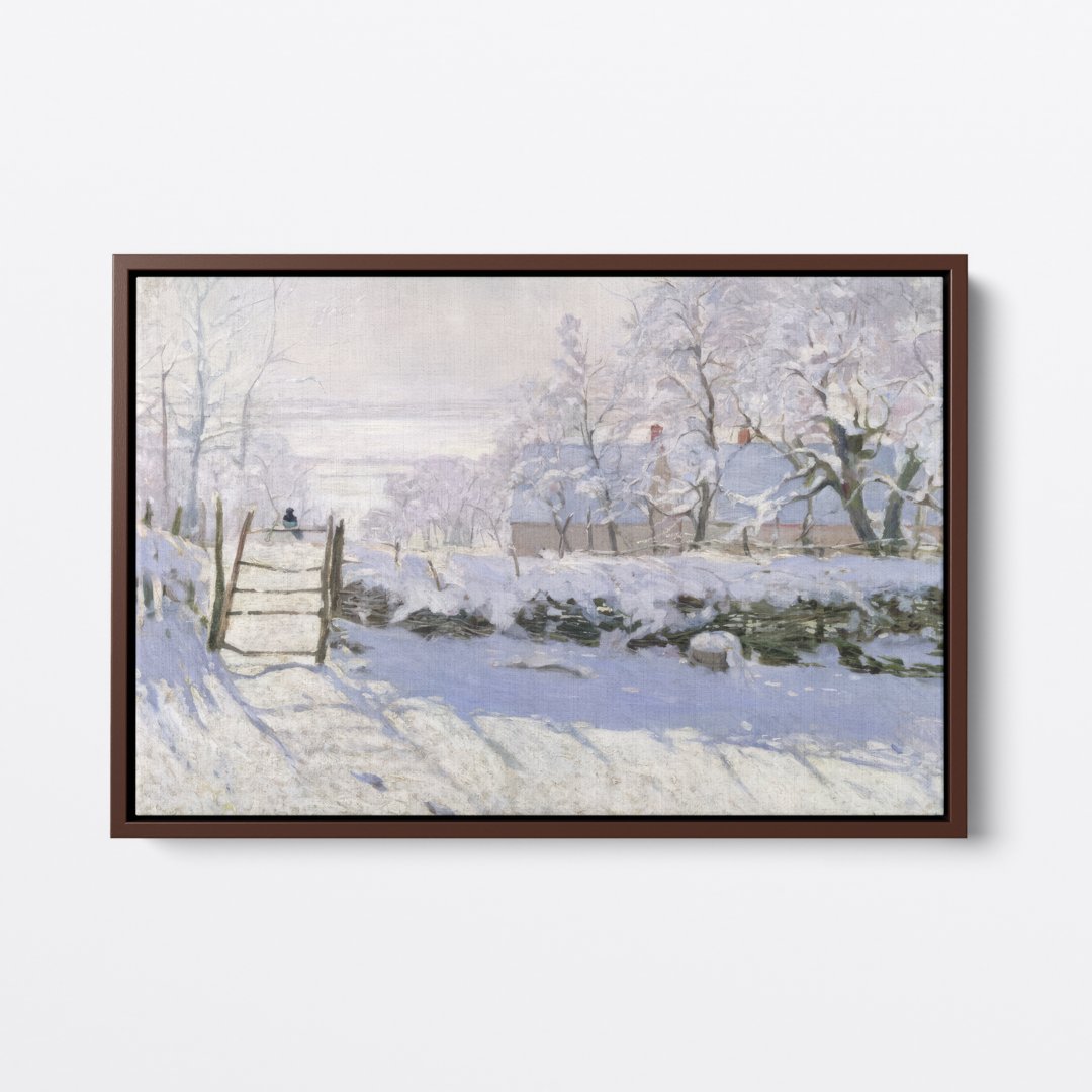 The Magpie | Claude Monet | Ave Legato | Canvas Art Prints | Vintage Artwork