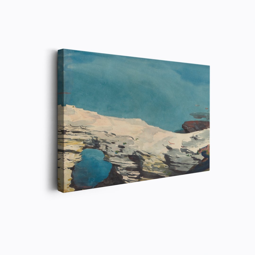 The Natural Bridge | Winslow Homer | Ave Legato | Canvas Art Prints | Vintage Artwork