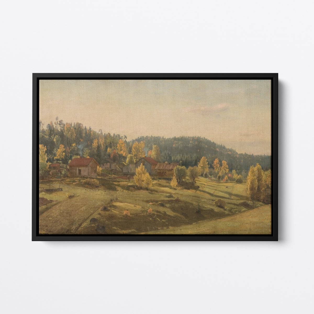 The Old Farm | Amaldus Nielsen | Ave Legato | Canvas Art Prints | Vintage Artwork