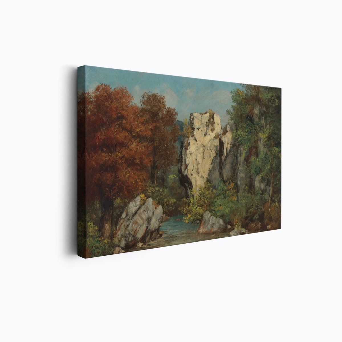 The Passage | Gustave Courbet | Ave Legato | Canvas Art Prints | Vintage Artwork