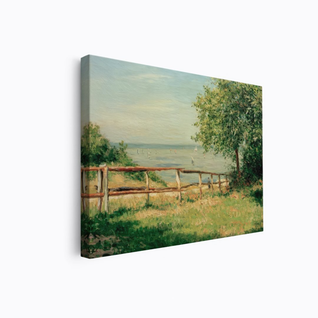 The Sea at Trouville | Gustave Caillebotte | Ave Legato | Canvas Art Prints | Vintage Artwork