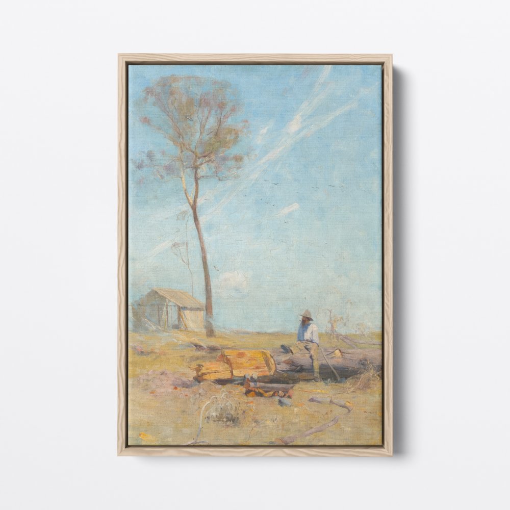 The Selectors Hut | Arthur Streeton | Ave Legato | Framed Canvas Art Prints | Vintage Artwork
