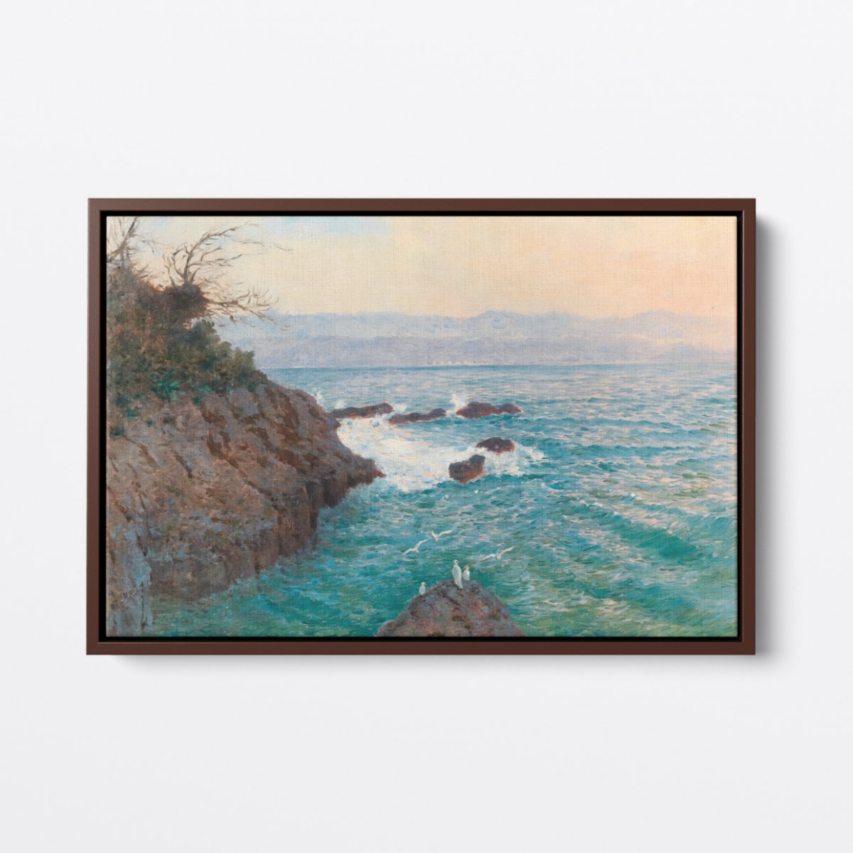 Trio Above Aquamarine | Alfred Zoff | Ave Legato | Canvas Art Prints | Vintage Artwork