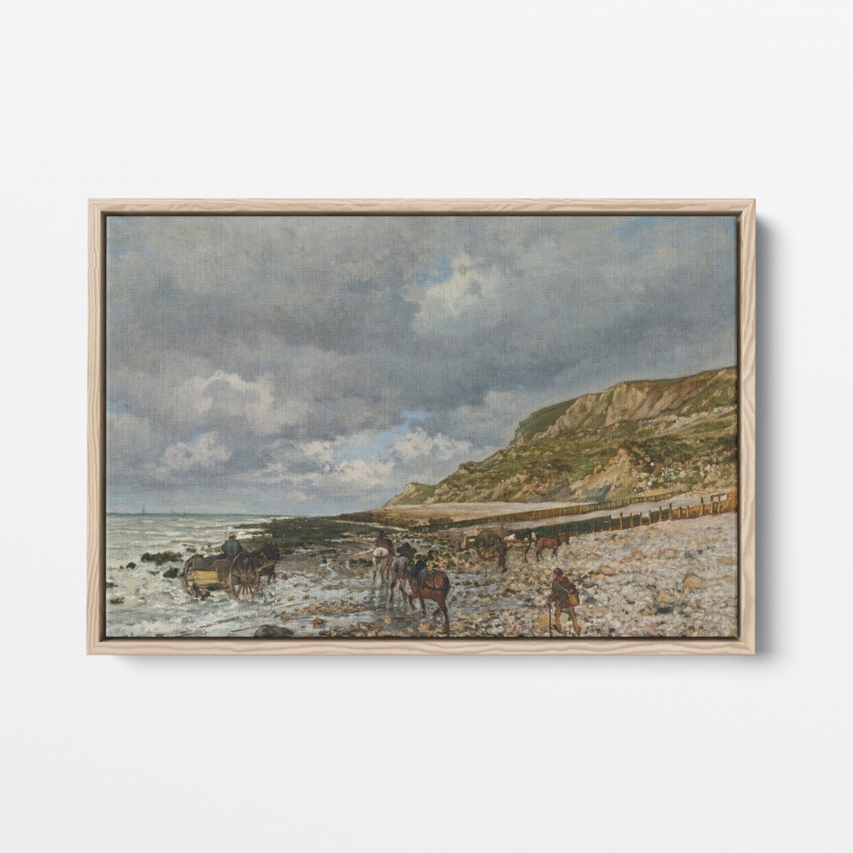 Traversing the Coast | Claude Monet | Ave Legato | Canvas Art Prints | Vintage Artwork