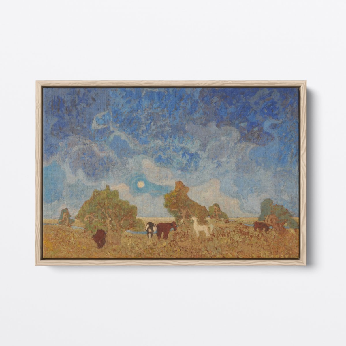 Underneath the Cerulean Sky | Pedro Figari | Ave Legato Art Prints