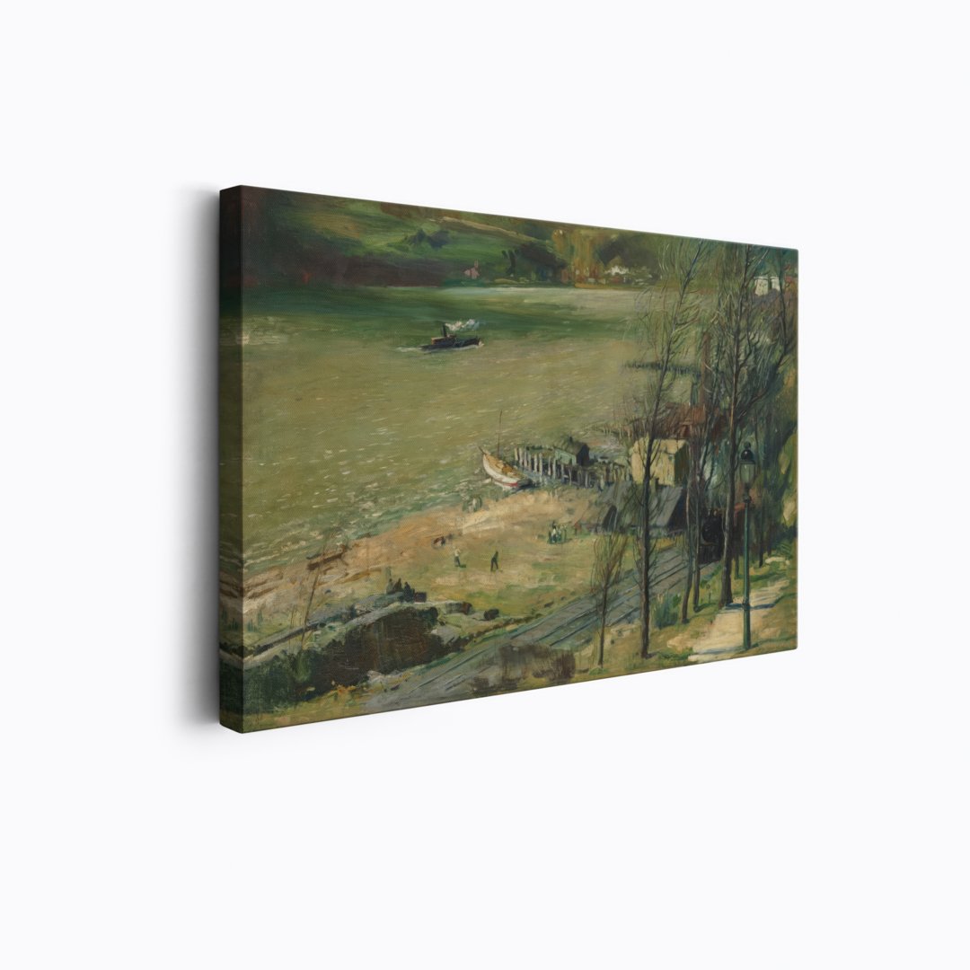 Up the Hudson, New York | George Bellows | Ave Legato | Canvas Art Prints | Vintage Artwork