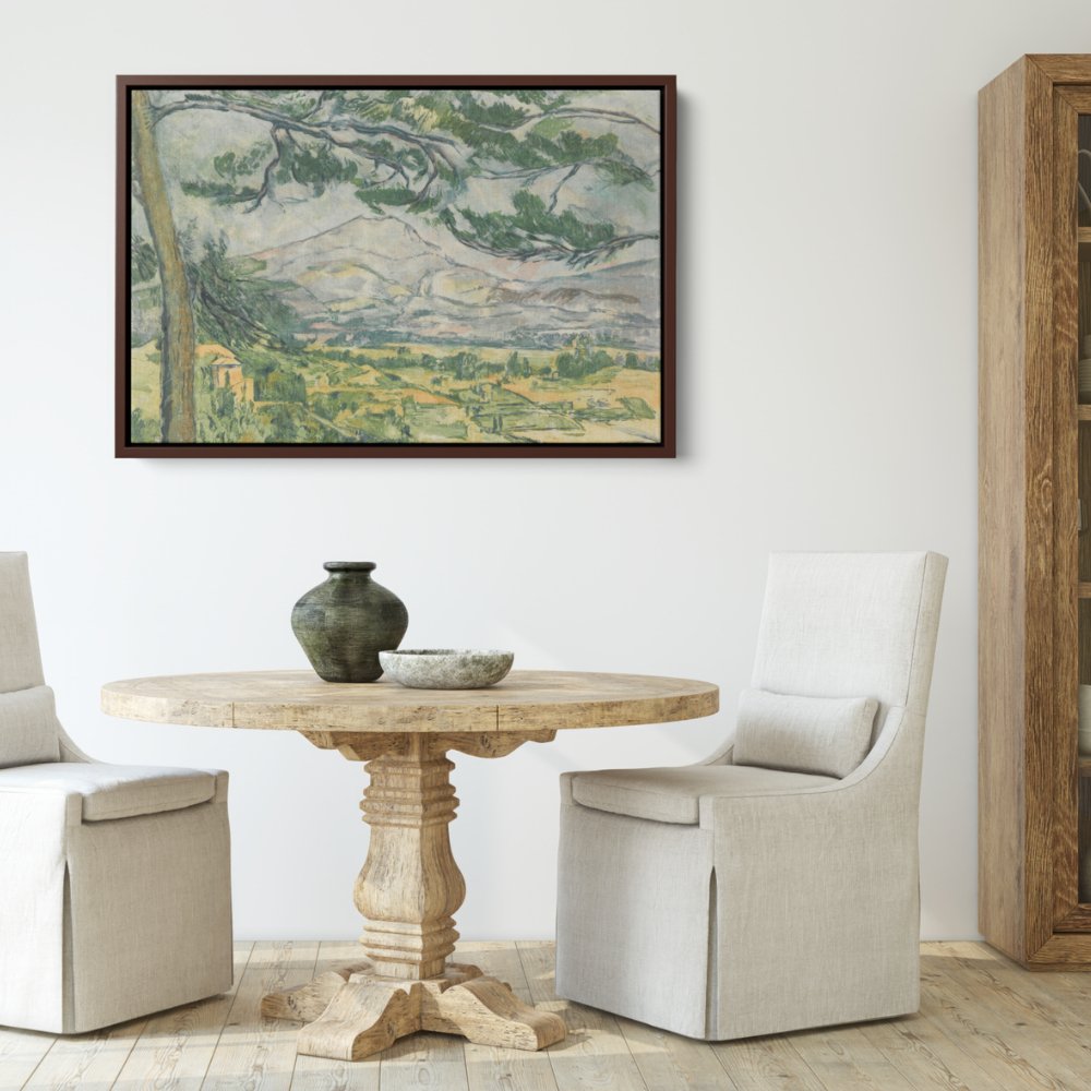 Valley of Fields | Paul Cézanne | Ave Legato | Canvas Art Prints | Vintage Artwork