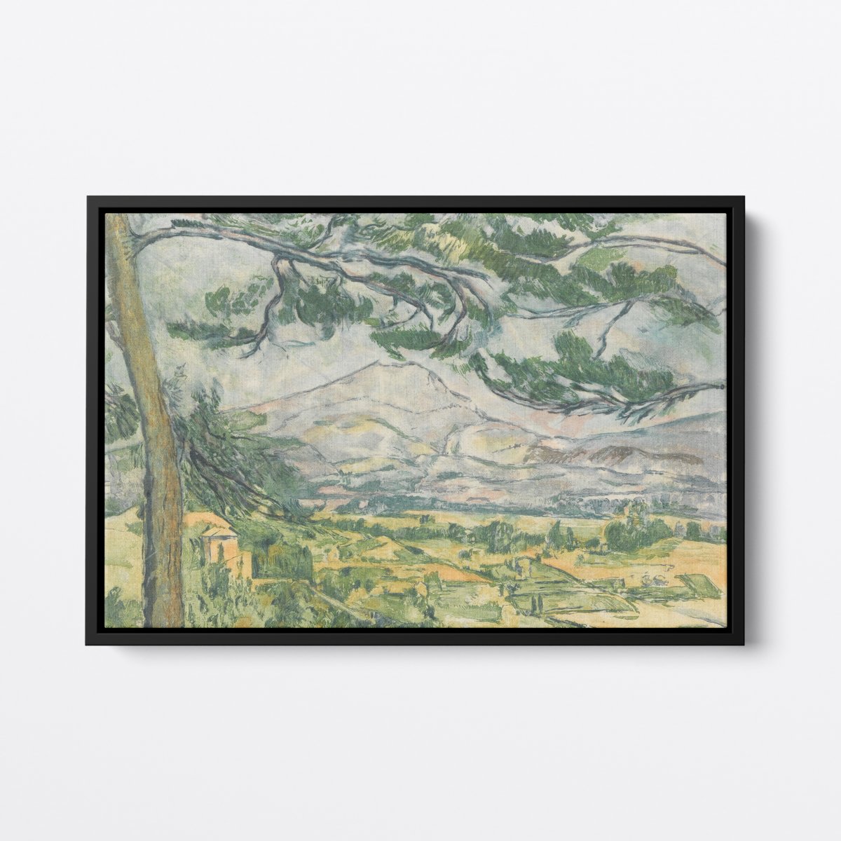 Valley of Fields | Paul Cézanne | Ave Legato | Canvas Art Prints | Vintage Artwork