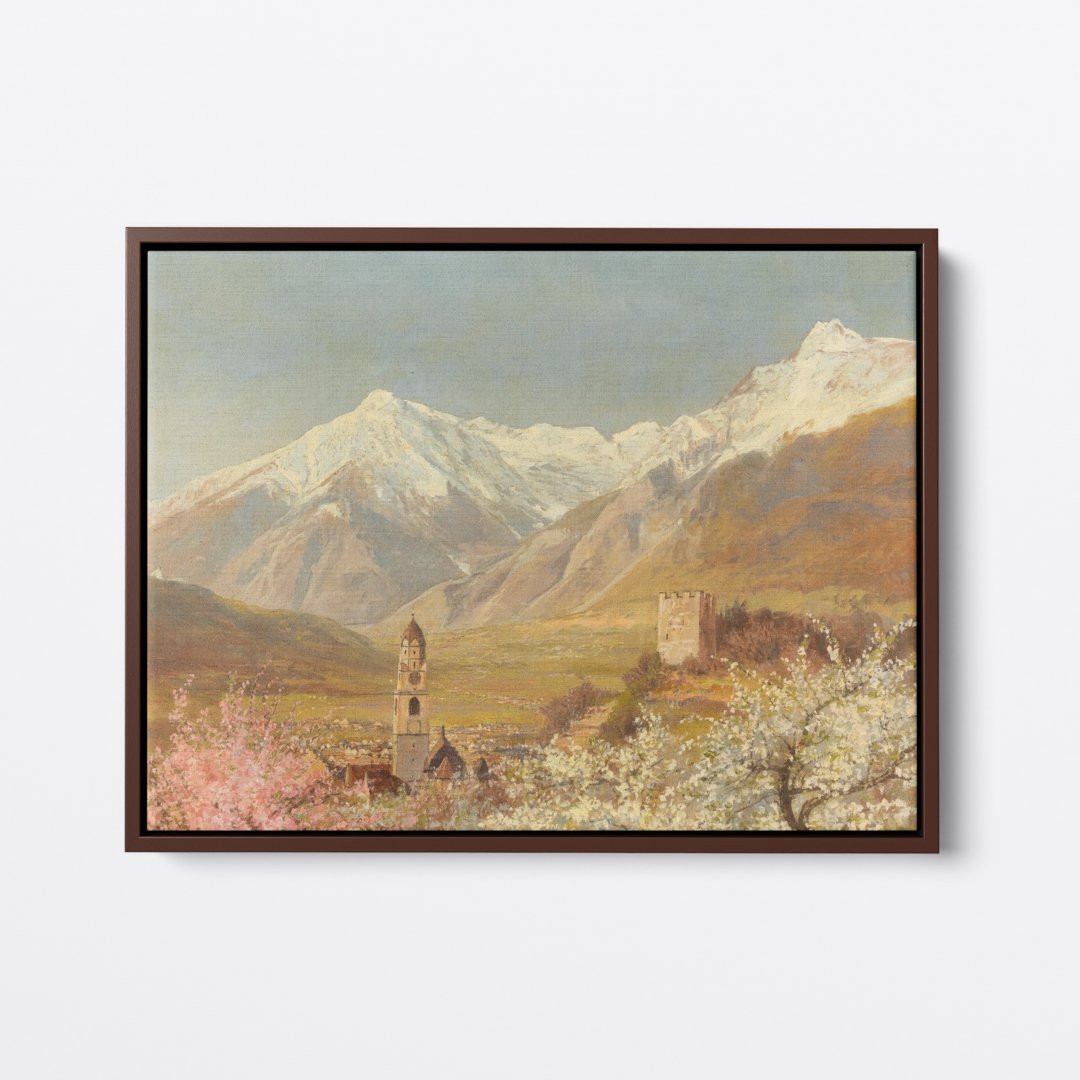 Valley Village | Konrad Petrides | Ave Legato | Canvas Art Prints | Vintage Artwork