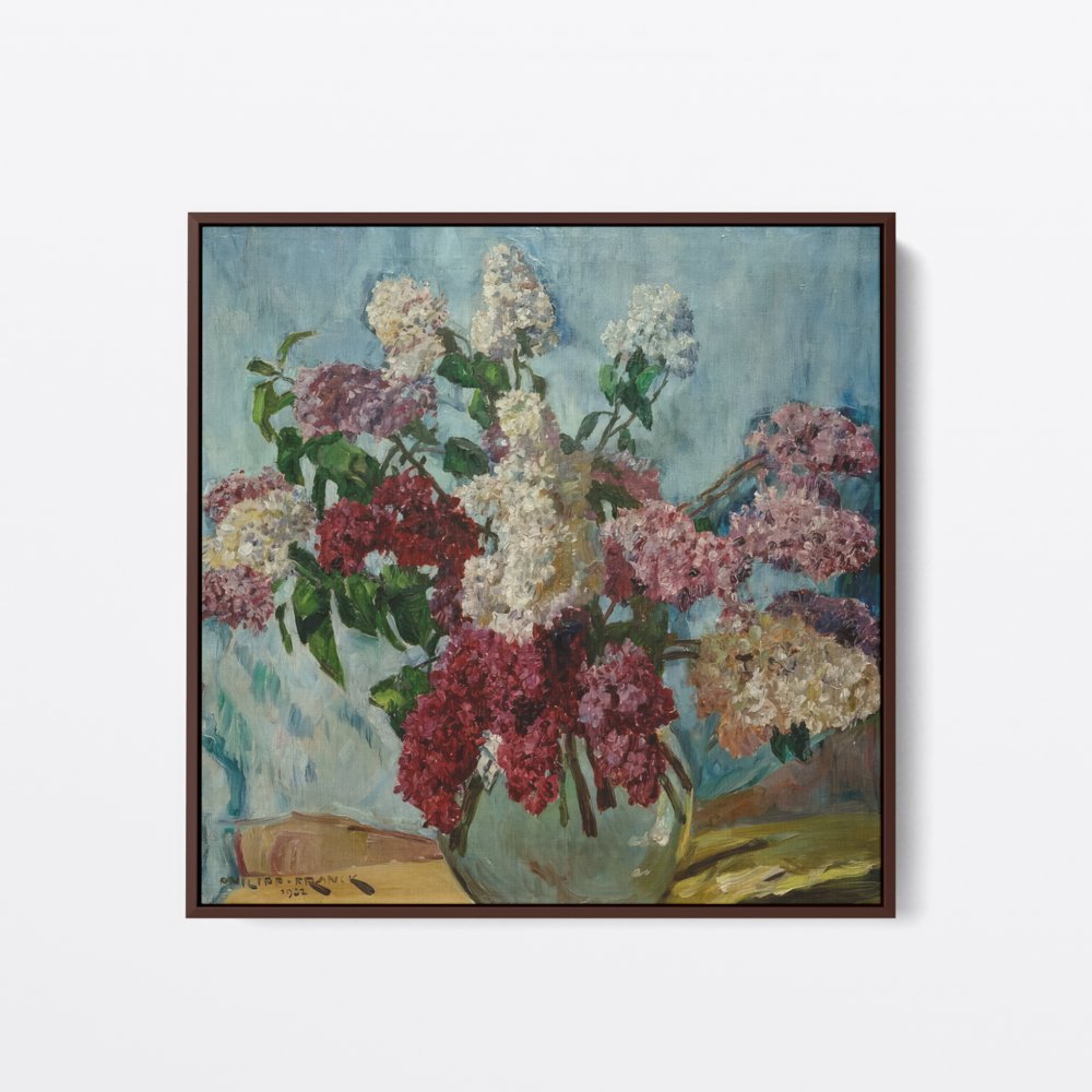 Vase of Lilacs | Philipp Franck | Ave Legato | Canvas Art Prints | Vintage Artwork