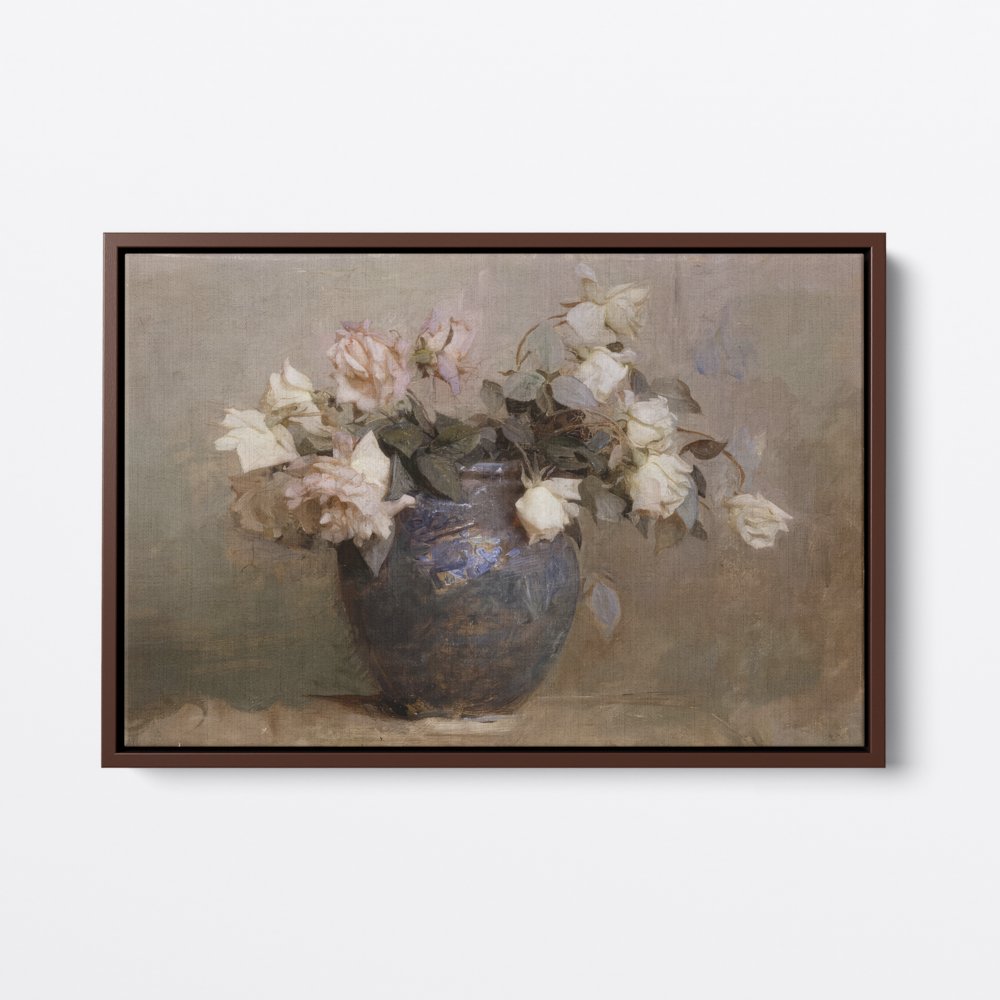 Vase of Roses | Abbot Handerson | Ave Legato | Canvas Art Prints | Vintage Artwork