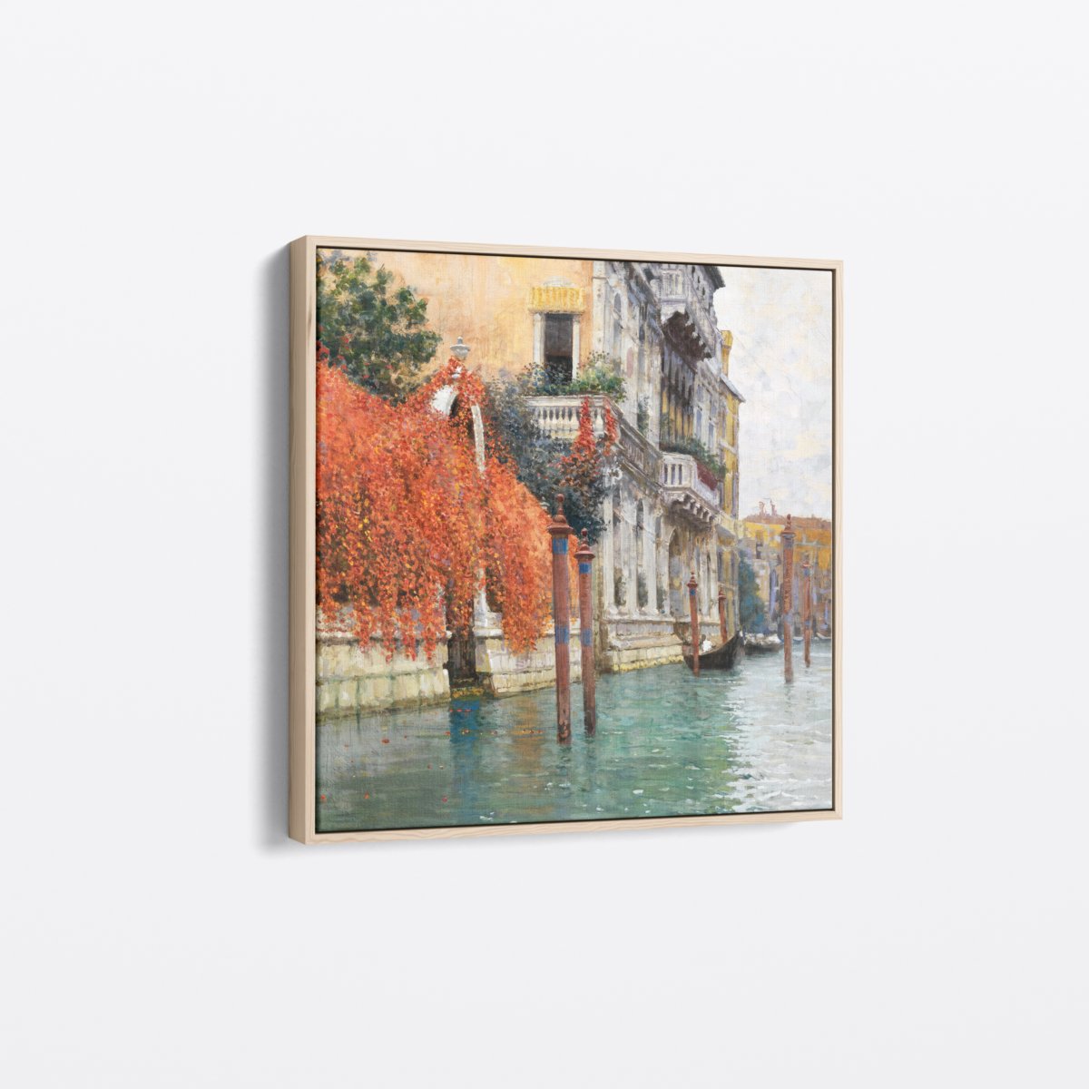 Venetian Grand Canal | Vincenzo Caprile | Ave Legato | Canvas Art Prints | Vintage Artwork