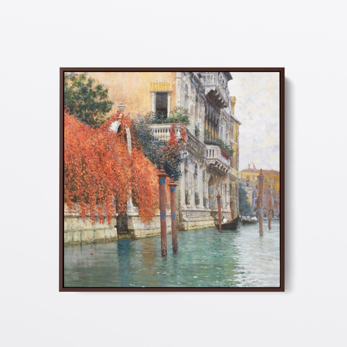 Venetian Grand Canal | Vincenzo Caprile | Ave Legato | Canvas Art Prints | Vintage Artwork