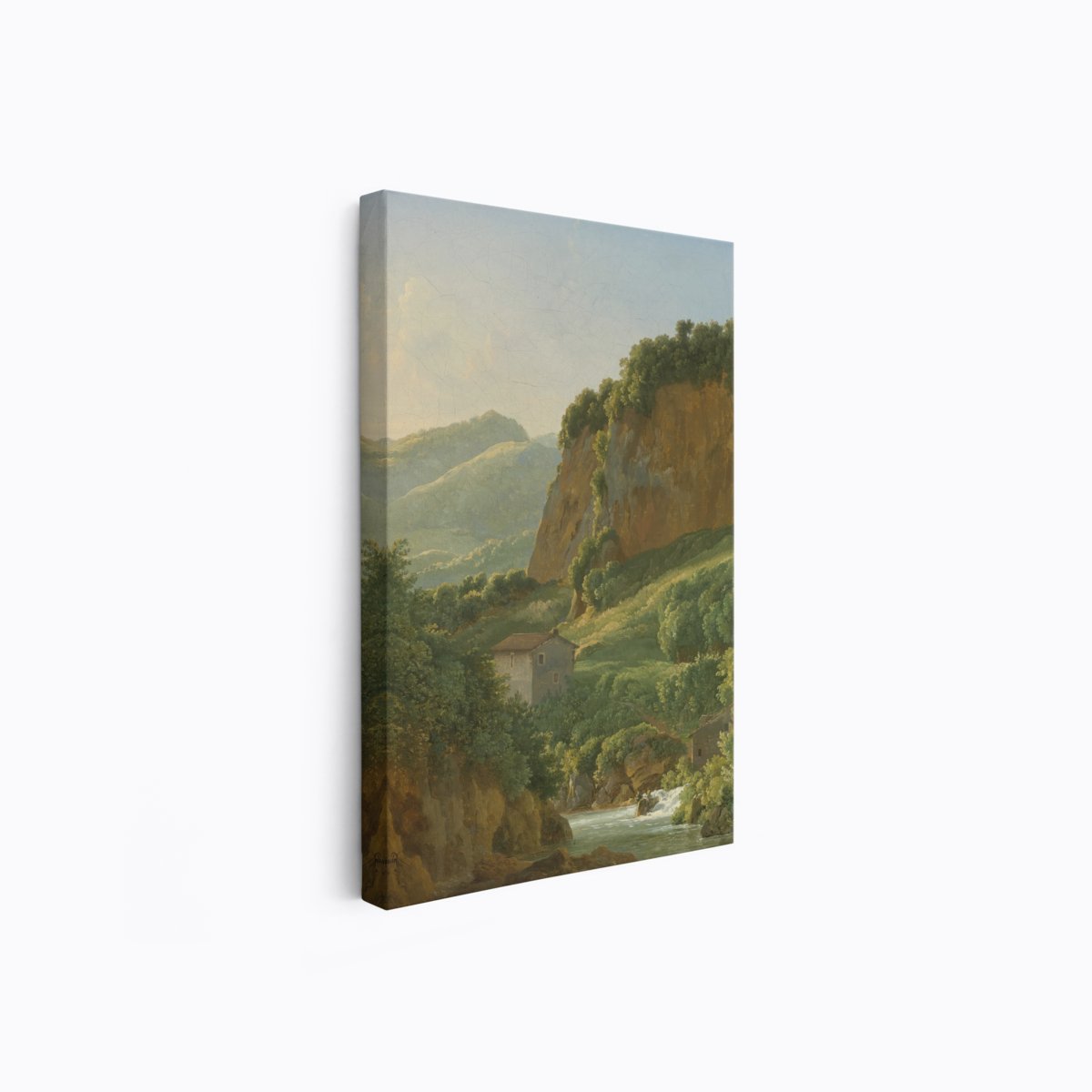 View of the Ravine | Jean Bidauld | Ave Legato | Canvas Art Prints | Vintage Artwork
