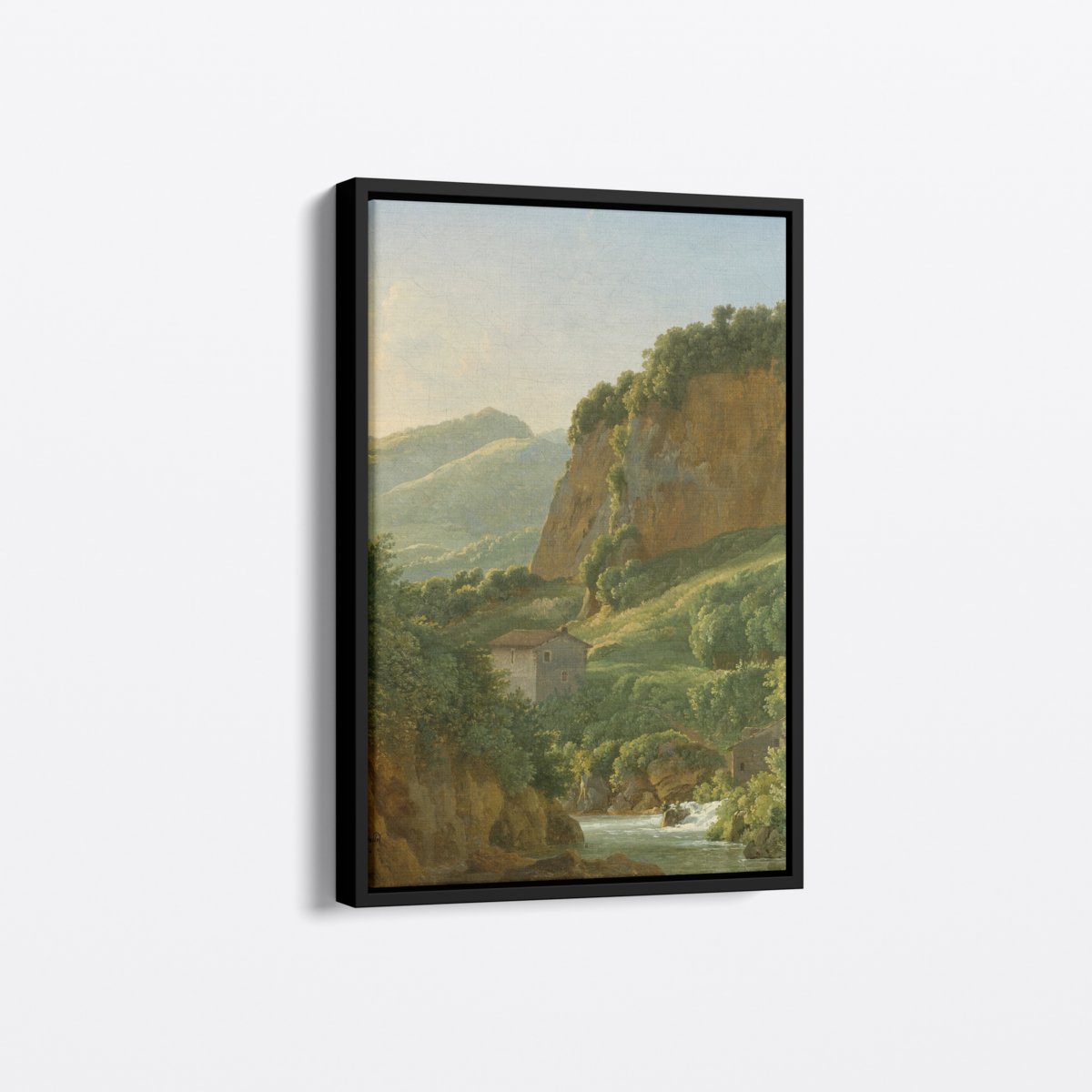View of the Ravine | Jean Bidauld | Ave Legato | Canvas Art Prints | Vintage Artwork