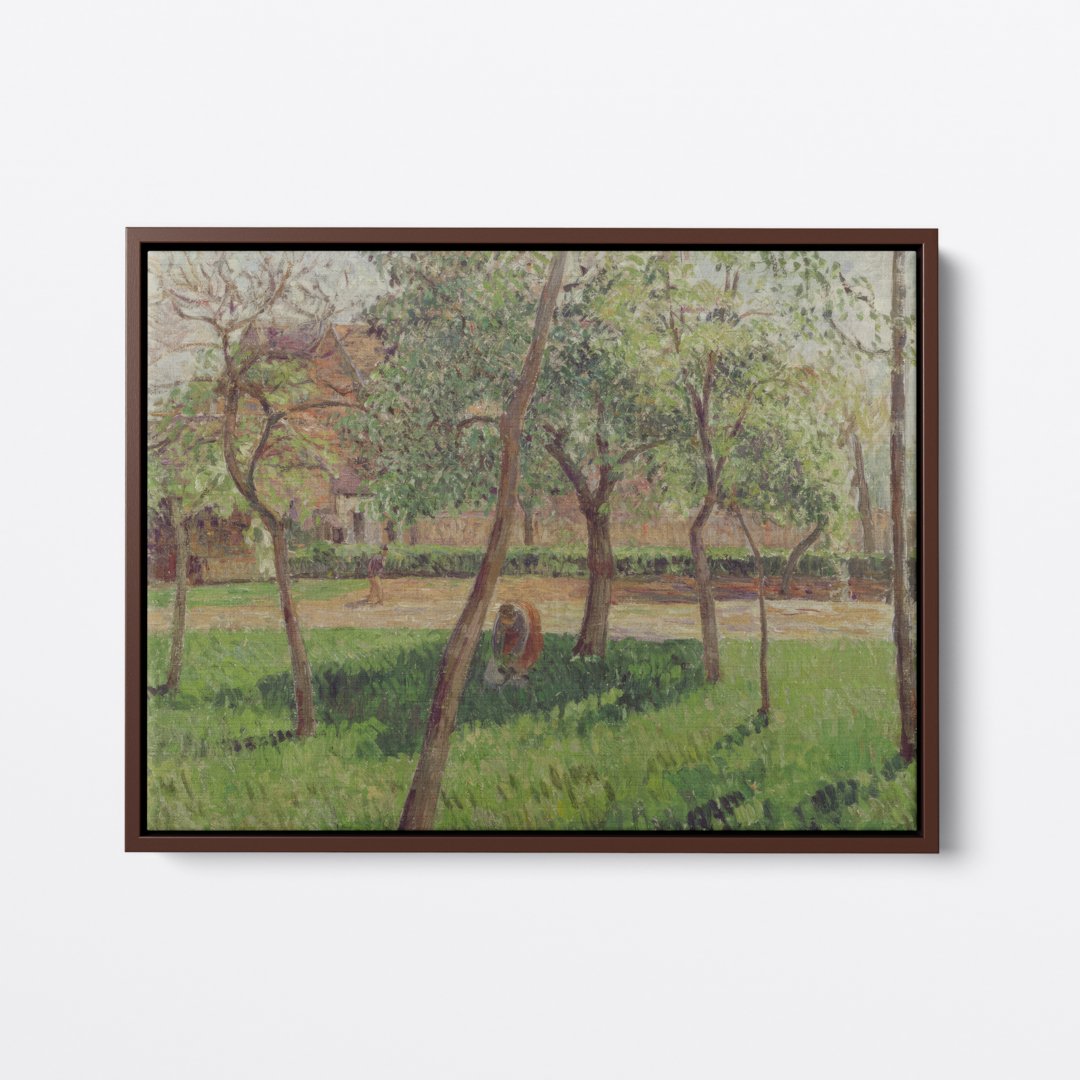 Walled Garden | Camille Pissarro | Ave Legato | Canvas Art Prints | Vintage Artwork
