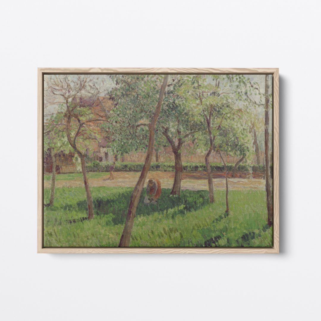Walled Garden | Camille Pissarro | Ave Legato | Canvas Art Prints | Vintage Artwork