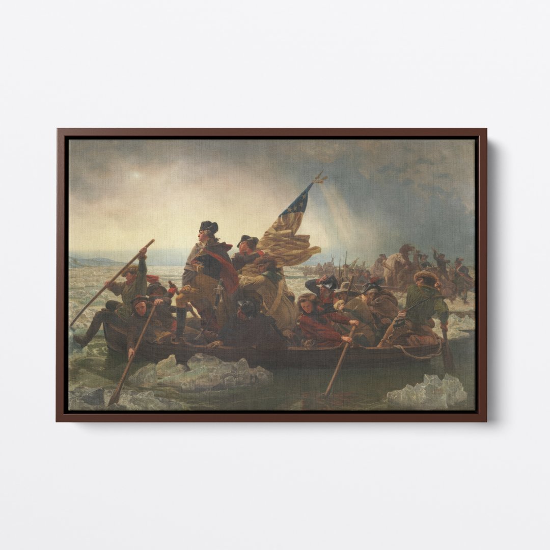 Washington Crossing the Delaware | Emanuel Leutze | Ave Legato | Canvas Art Prints | Vintage Artwork