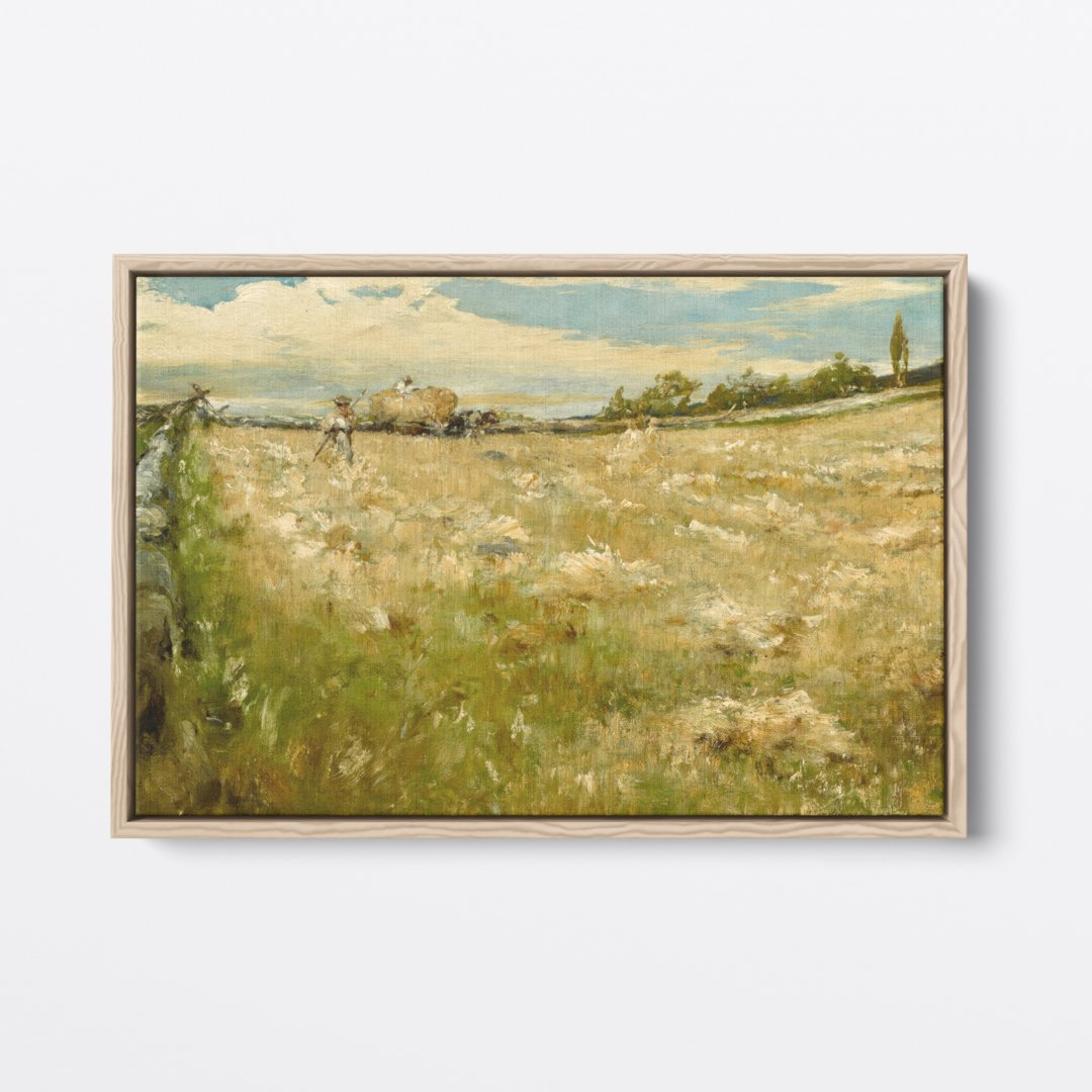 Wheat Fields, Vermont (1880) | Walter Shirlaw | Ave Legato | Canvas Art Prints | Vintage Artwork
