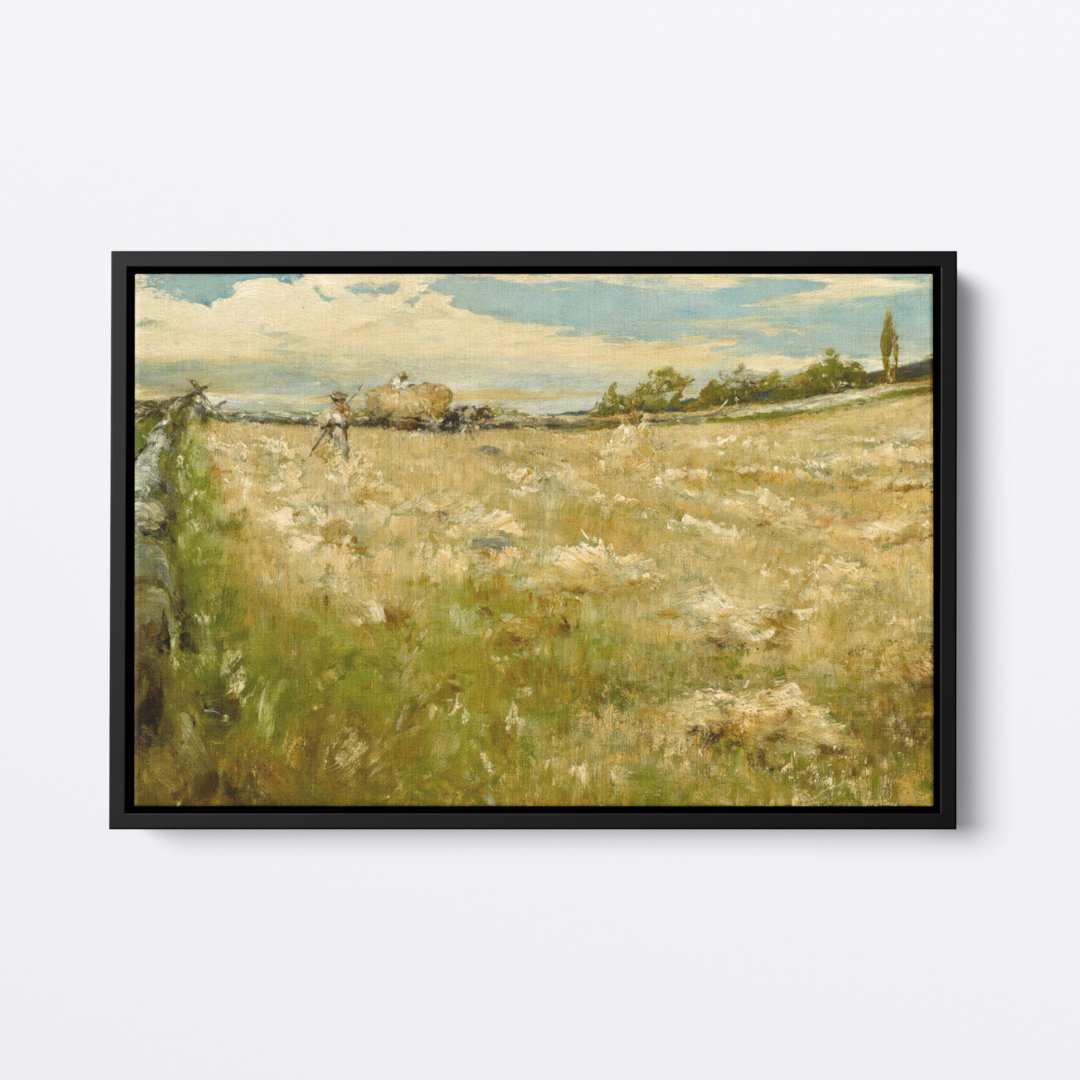 Wheat Fields, Vermont (1880) | Walter Shirlaw | Ave Legato | Canvas Art Prints | Vintage Artwork