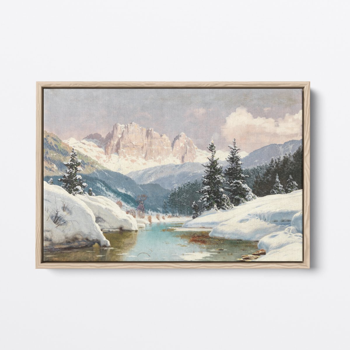 Winter Below the Dolomites | Toni Haller | Ave Legato Art Prints