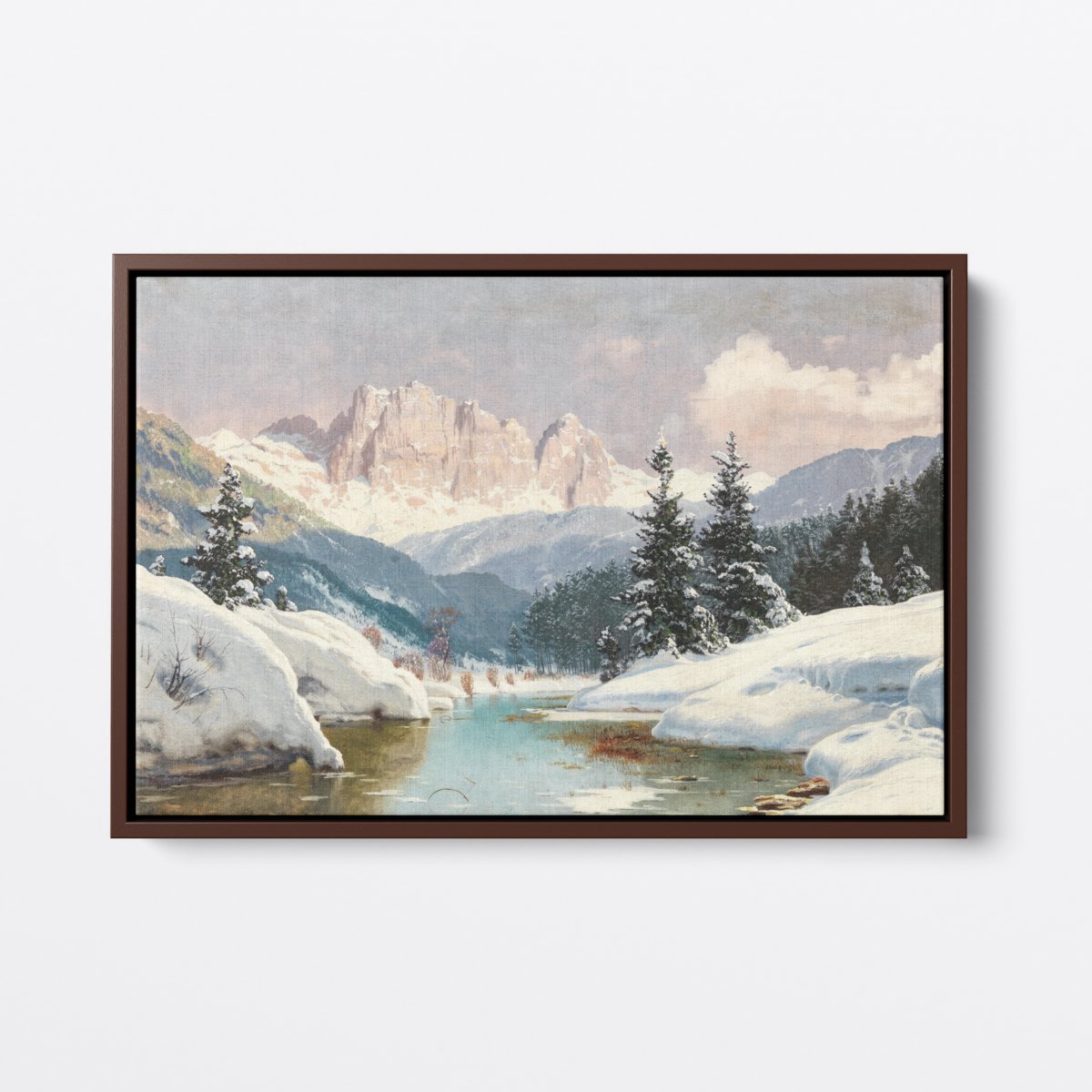 Winter Below the Dolomites | Toni Haller | Ave Legato Art Prints