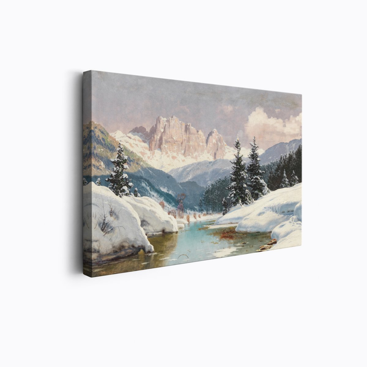 Winter Below the Dolomites | Toni Haller | Ave Legato Art Prints